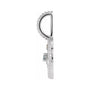 Sapphire Row Zodiac Charm Pendant - Cancer, Platinum (view 2)