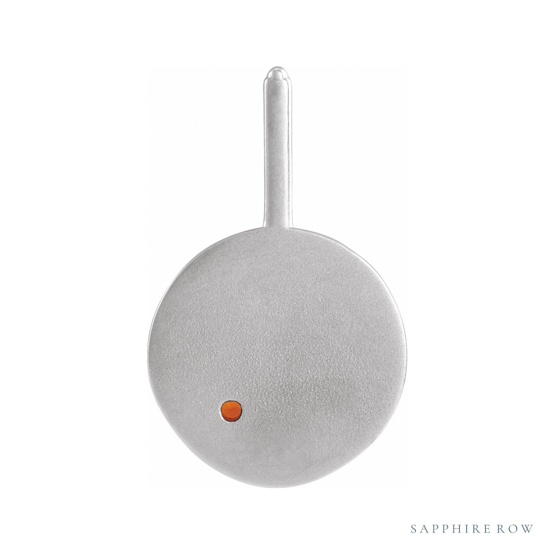 Sapphire Row Zodiac Charm Pendant - Taurus, Platinum (view 3)