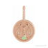 Sapphire Row Zodiac Charm Pendant - Libra, 14K Rose Gold