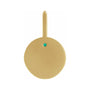 Sapphire Row Zodiac Charm Pendant - Aries, 14K Yellow Gold (view 3)