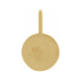 Sapphire Row Zodiac Charm Pendant - Virgo, 14K Yellow Gold (view 3)
