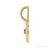 Sapphire Row Zodiac Charm Pendant - Sagittarius, 14K Yellow Gold (view 2)