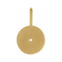 Sapphire Row Zodiac Charm Pendant - Gemini, 14K Yellow Gold (view 3)