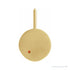 Sapphire Row Zodiac Charm Pendant - Taurus, 14K Yellow Gold (view 3)