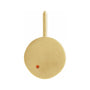 Sapphire Row Zodiac Charm Pendant - Taurus, 14K Yellow Gold (view 3)