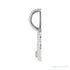 Sapphire Row Zodiac Charm Pendant - Libra, 14K White Gold (view 2)