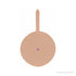 Sapphire Row Zodiac Charm Pendant - Pisces, 14K Rose Gold (view 3)