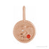 Sapphire Row Zodiac Charm Pendant - Taurus, 14K Rose Gold