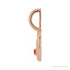 Sapphire Row Zodiac Charm Pendant - Taurus, 14K Rose Gold (view 2)