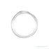 Sapphire Row Engravable Mini Signet Ring - Platinum (view 2)