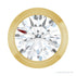 Sapphire Row Natural Diamond Round Bezel Slide Pendant - 14K Yellow Gold, 1/4 ctw