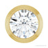 Sapphire Row Natural Diamond Round Bezel Slide Pendant - 14K Yellow Gold, 1/6 ctw