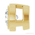 Sapphire Row Natural Diamond Round Bezel Slide Pendant - 14K Yellow Gold, 1/6 ctw (view 3)