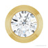Sapphire Row Natural Diamond Round Bezel Slide Pendant - 14K Yellow Gold, 0.06 ctw