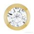 Sapphire Row Natural Diamond Round Bezel Slide Pendant - 14K Yellow Gold, 1/10 ctw