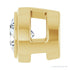 Sapphire Row Natural Diamond Round Bezel Slide Pendant - 14K Yellow Gold, 1/10 ctw (view 3)