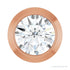 Sapphire Row Natural Diamond Round Bezel Slide Pendant - 14K Rose Gold, 1/10 ctw