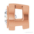 Sapphire Row Natural Diamond Round Bezel Slide Pendant - 14K Rose Gold, 1/10 ctw (view 3)