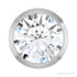 Sapphire Row Natural Diamond Round Bezel Slide Pendant - 14K White Gold, 1/2 ctw