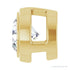 Sapphire Row Lab-Grown Diamond Round Bezel Slide Pendant - 14K Yellow Gold, 1/3 ctw (view 3)
