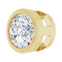 Sapphire Row Lab-Grown Diamond Round Bezel Slide Pendant - 14K Yellow Gold, 1/4 ctw (view 2)