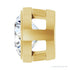 Sapphire Row Lab-Grown Diamond Round Bezel Slide Pendant - 14K Yellow Gold, 1 ctw (view 3)