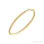 Sapphire Row Gold Faceted Stacking Ring - 14K Yellow Gold