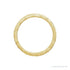 Sapphire Row Gold Hammered Stacking Ring - 14K Yellow Gold (view 2)