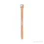 Sapphire Row Natural Diamond Baguette Trio Stacking Ring - 14K Rose Gold (view 4)