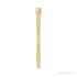 Sapphire Row Natural Diamond Baguette Trio Stacking Ring - 14K Yellow Gold (view 4)