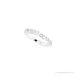 Sapphire Row Natural Diamond Bezel Row Ring - 14K White Gold (view 10)