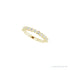Sapphire Row Natural Diamond Bezel Row Ring - 14K Yellow Gold (view 5)