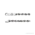 Sapphire Row Rope Chain Necklace - 3.9 mm, 14K White Gold