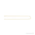 Sapphire Row Gold Twisted Herringbone Chain Necklace -  (view 3)
