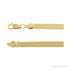 Sapphire Row Flexible Herringbone Chain Necklace - 4.6 mm, 14K Yellow Gold (view 2)