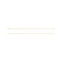 Sapphire Row Gold Keyhole Chain Necklace -  (view 3)