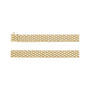 Sapphire Row Gold Panther Chain Necklace - Default Title (view 2)