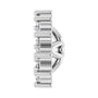 Sapphire Row Natural Diamond 3-Prong Halo Jacket Earrings - Platinum, 3 mm (view 3)
