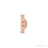 Sapphire Row Natural Diamond 3-Prong Halo Jacket Earrings - 14K Rose Gold, 3.5 mm (view 3)
