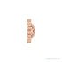Sapphire Row Natural Diamond 3-Prong Halo Jacket Earrings - 14K Rose Gold, 4.5 mm (view 3)