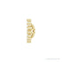 Sapphire Row Natural Diamond 3-Prong Halo Jacket Earrings - 14K Yellow Gold, 4.5 mm (view 3)