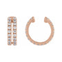 Sapphire Row Lab-Grown Diamond Double Pavé Ear Cuff - 14K Rose Gold