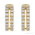 Sapphire Row Lab-Grown Diamond Double Pavé Ear Cuff - 14K Yellow Gold (view 2)