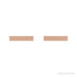 Sapphire Row Engravable Bar Earrings - 14K Rose Gold (view 2)