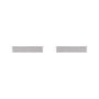 Sapphire Row Engravable Bar Earrings - 14K White Gold (view 2)