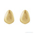 Sapphire Row Gold Cloud Earrings - 14K Yellow Gold (view 2)