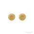 Sapphire Row Gold Stardust Ball Stud Earrings - 14K Yellow Gold (view 2)