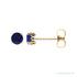 Sapphire Row Lab-Grown Prong-Set Gemstone Stud Earrings - Alexandrite, 14K White Gold, 6 mm