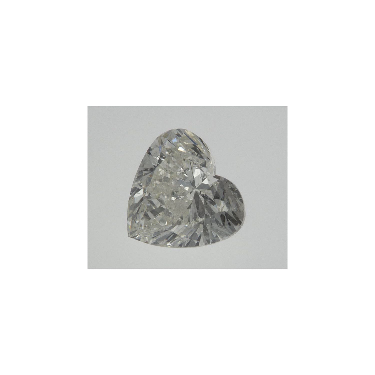 1.50 ct Heart Natural Diamond – I SI2 – Faceted Cut – EGL USA Certified — Sapphire Row