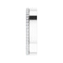 Sapphire Row Lab-Grown Diamond Pavé Detail Cigar Band - 14K White Gold, 3/8 ctw (view 4)